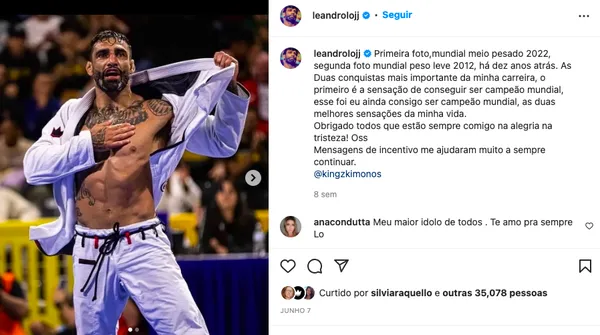 Quem é Leandro Lo, campeão mundial de jiu-jitsu - 07/08/2022 - Esporte -  Folha