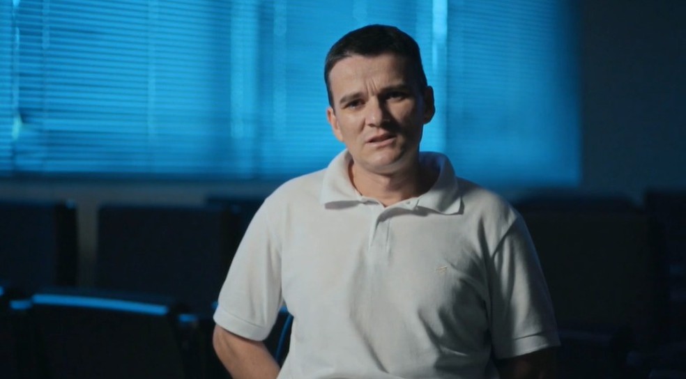 Francisco Mairlon Barros Aguiar em entrevista ao documentário "Crime da 113 Sul" — Foto: Globoplay/Reprodução