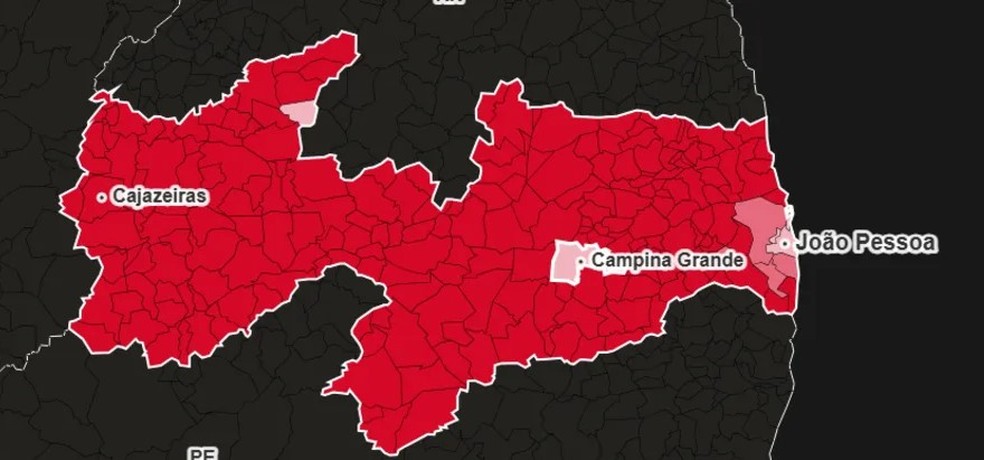 Lula vence em todas as cidades da Paraíba no 1º turno das Eleições 2026 — Foto: Reprodução / g1