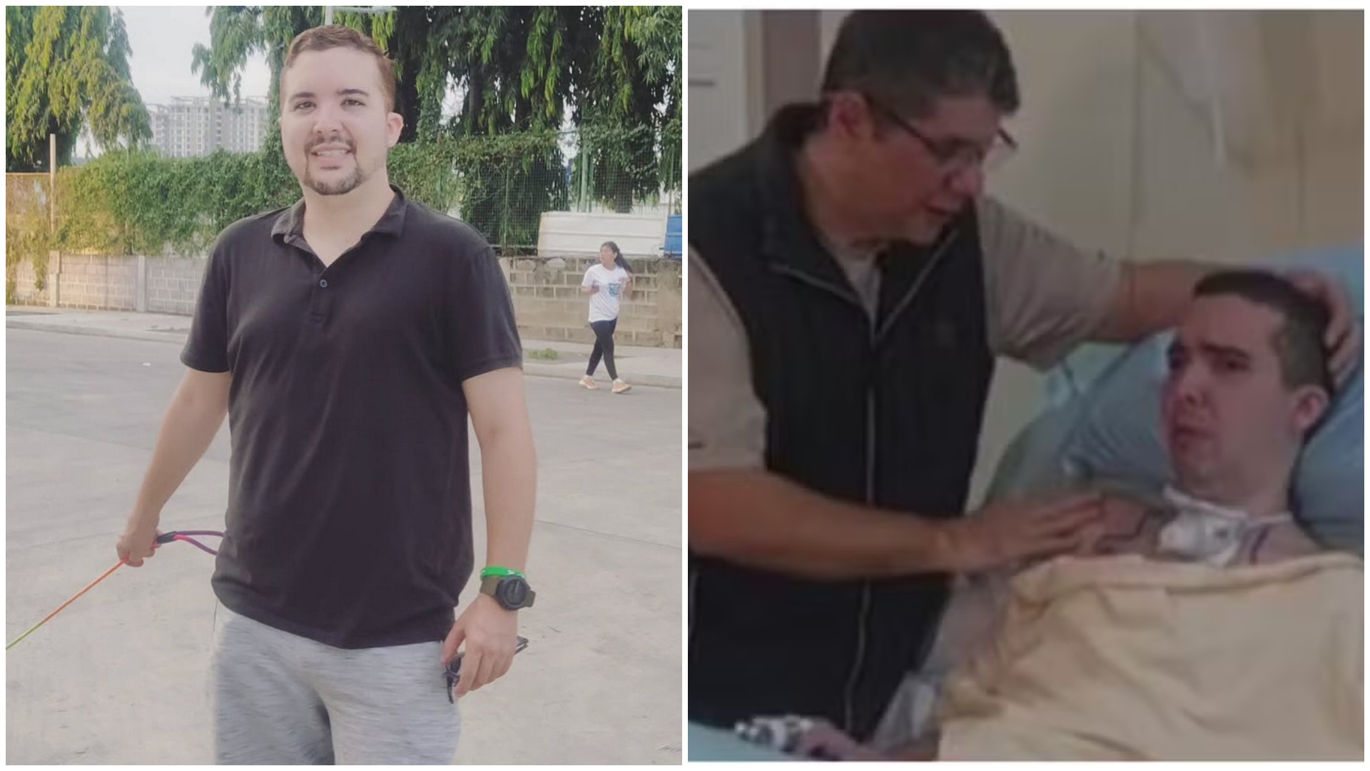 Família gasta mais de R$ 20 mil por mês para manter brasileiro internado nas Filipinas após AVC