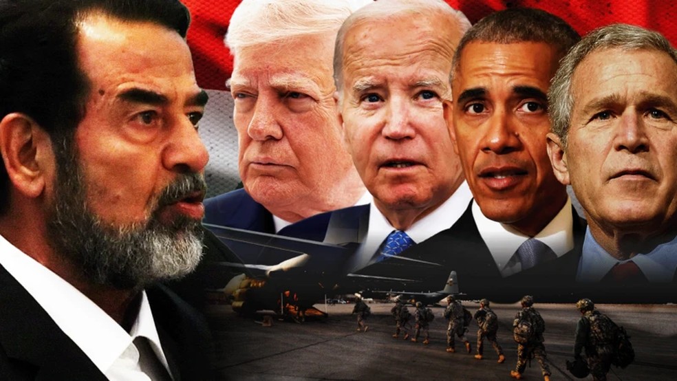 Os Estados Unidos planejam retirar o restante de suas tropas do Iraque até 30 de setembro, encerrando uma presença militar que começou com a invasão de 2003 — Foto: Getty Images via BBC