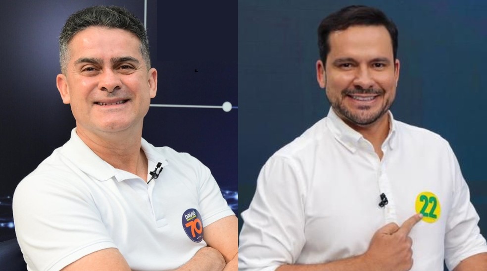David Almeida (Avate) e Capitão Alberto Neto (PL) — Foto: Divulgação