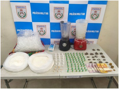 Homem é preso com mais de 3,5 kg de cocaína em Volta Redonda