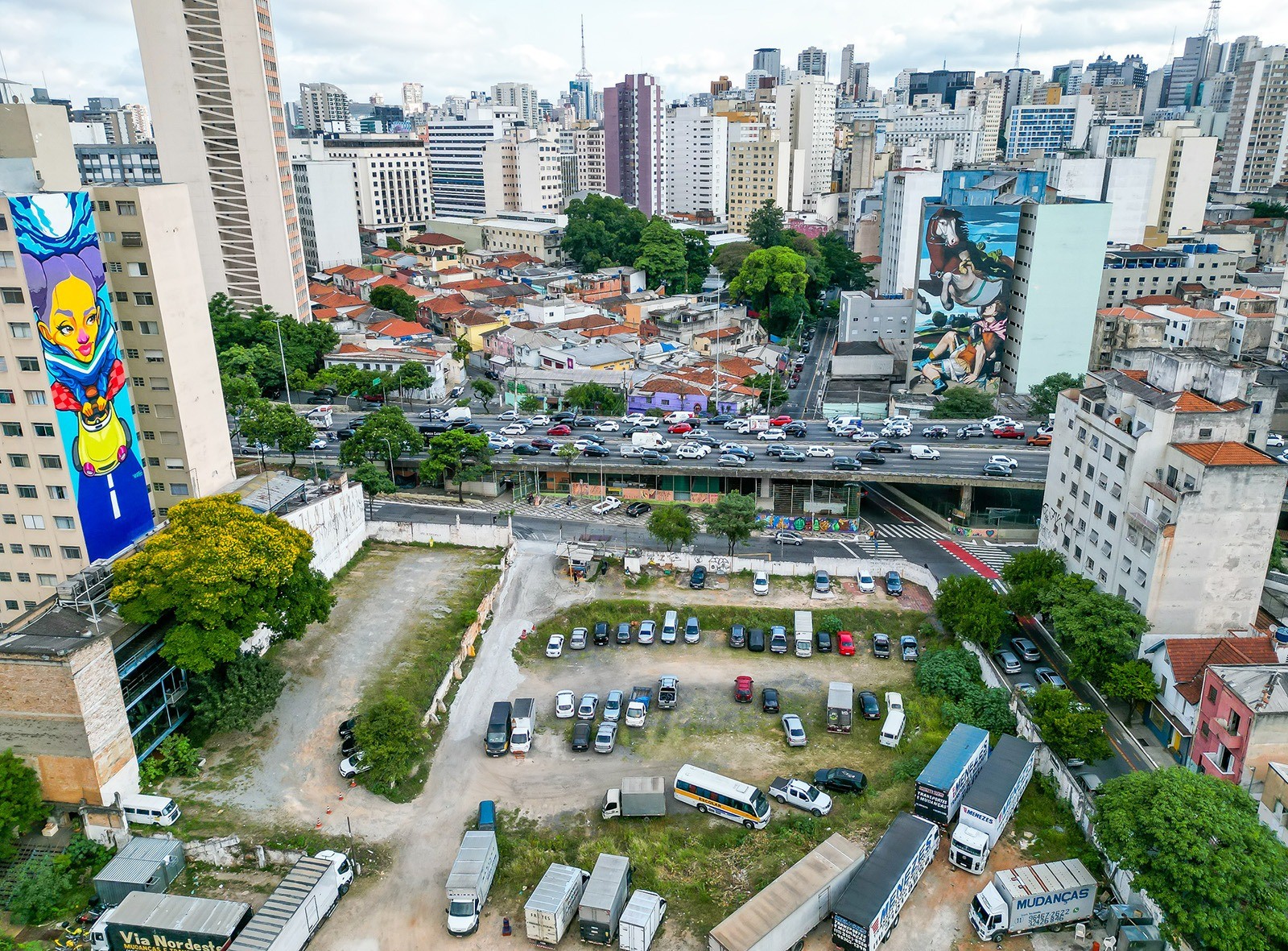 Gestão Nunes anuncia concurso nacional para escolher projeto do futuro Parque do Bixiga, no Centro de SP 