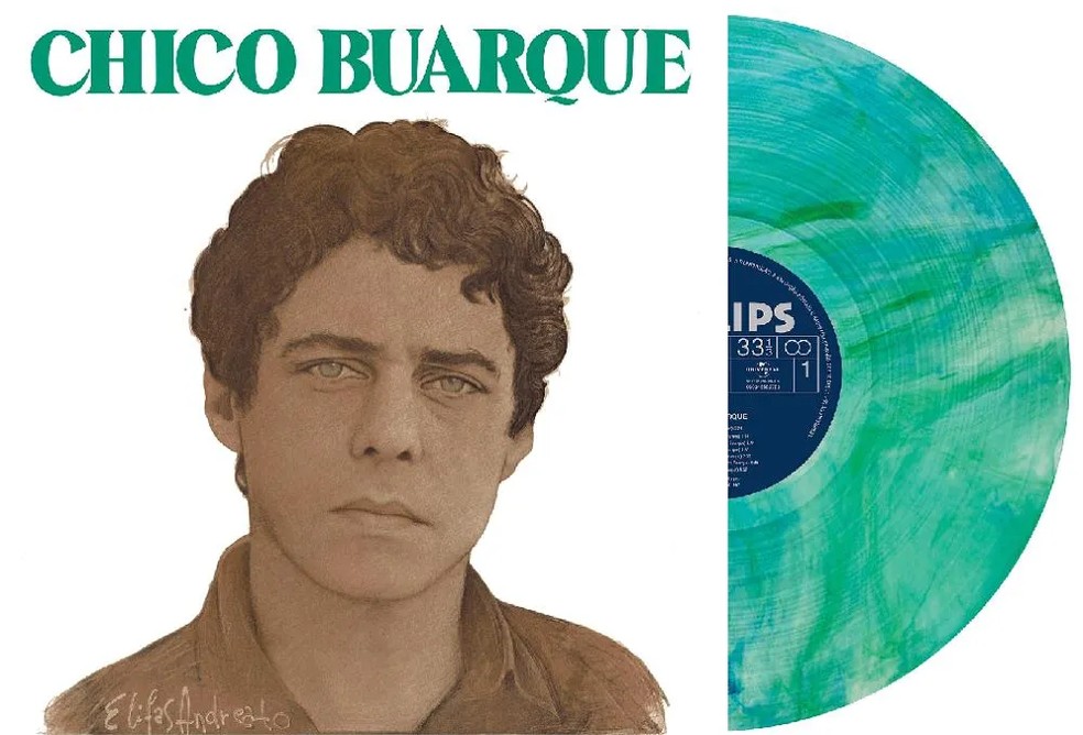 Imagem promocional da reedição em LP do álbum ‘Vida’ (1980), de Chico Buarque — Foto: Divulgação
