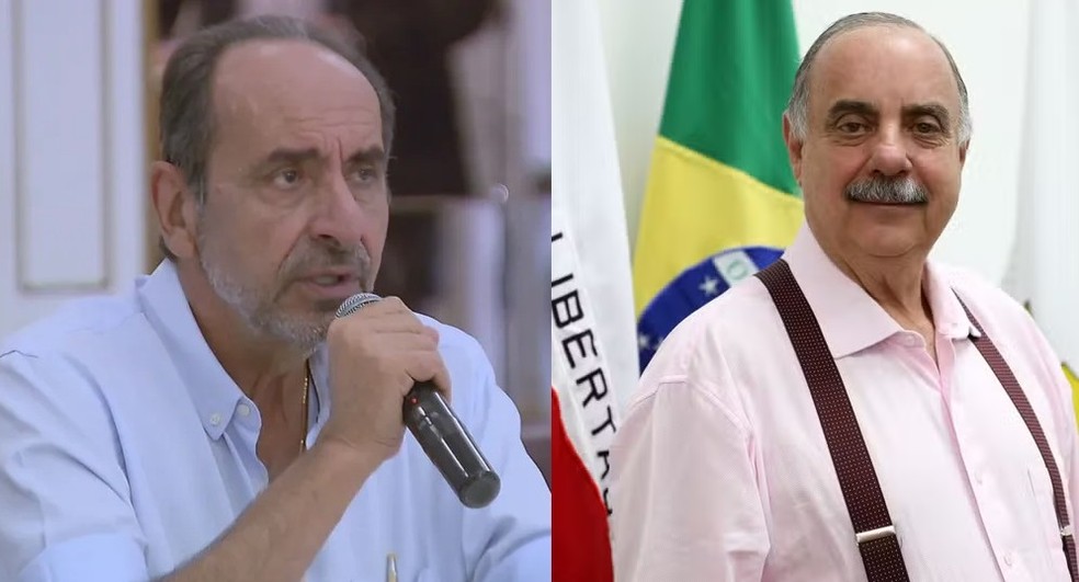 Alexandre Kalil e Fuad Noman — Foto: Reprodução TV Globo e Rodrigo Clemente PBH