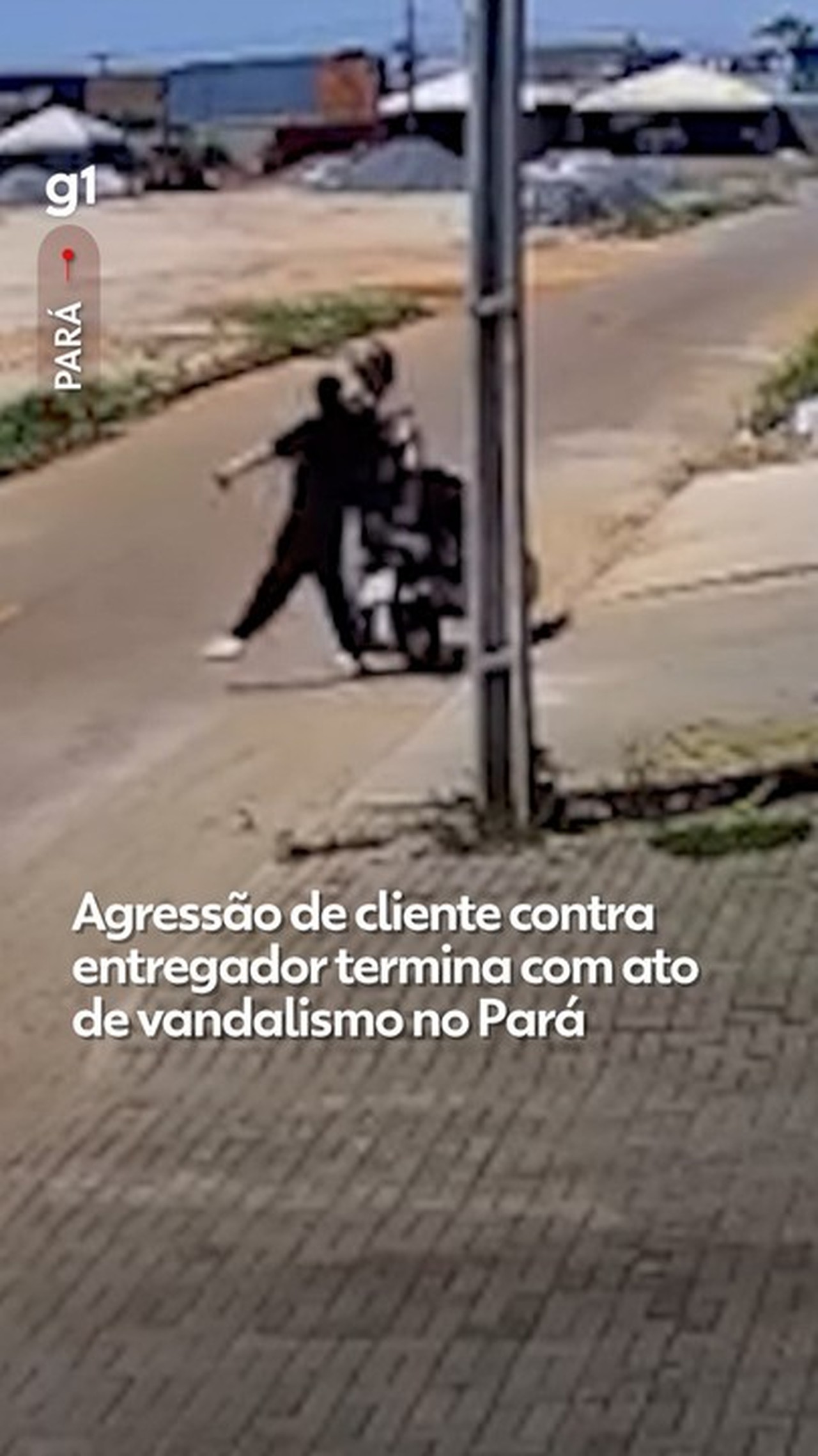 Entregador é agredido por cliente, e casa é depredada por motociclistas em Canaã dos Carajás; VÍDEO