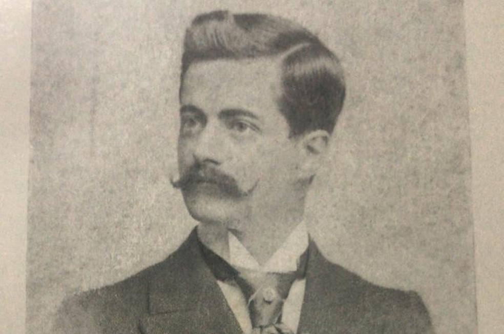 Epitácio Pessoa em foto de 1894, quando era professor da Faculdade de Direito do Recife — Foto: Arquivo Epitácio Pessoa/IHGB