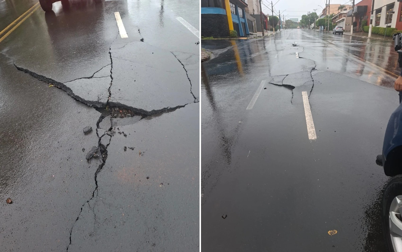 Chuva causa alagamento e interdições em Ribeirão Preto, SP, durante manhã de votação