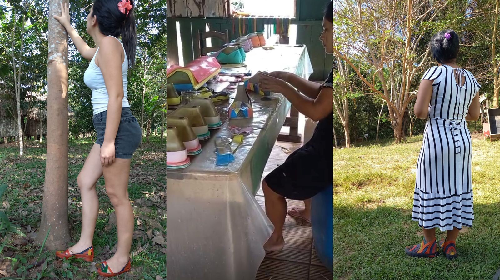 Startup do AP gera renda para ribeirinhos com calçados feitos do látex de seringueiras da Amazônia