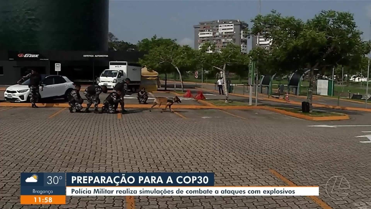 PM simula crise com explosivos em shopping de Belém como treinamento para a COP 30