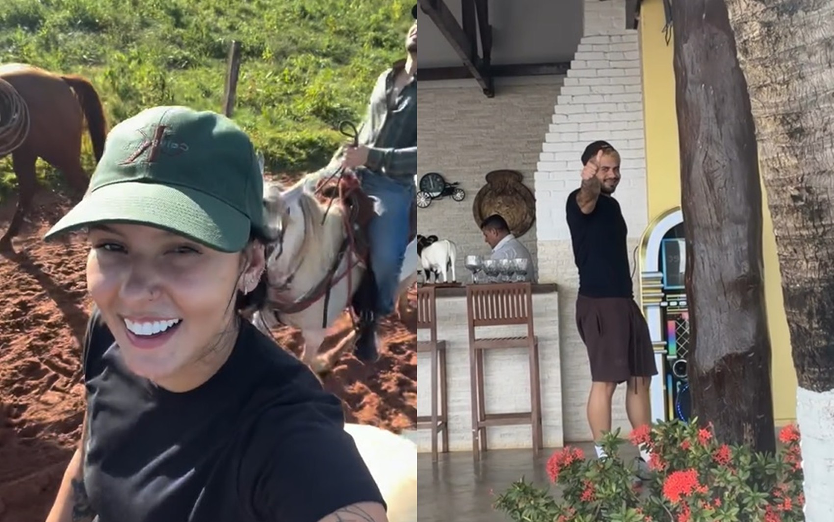 Ana Castela diz que pretende visitar Leonardo e Zé Felipe mais vezes e criou uma amizade muito boa