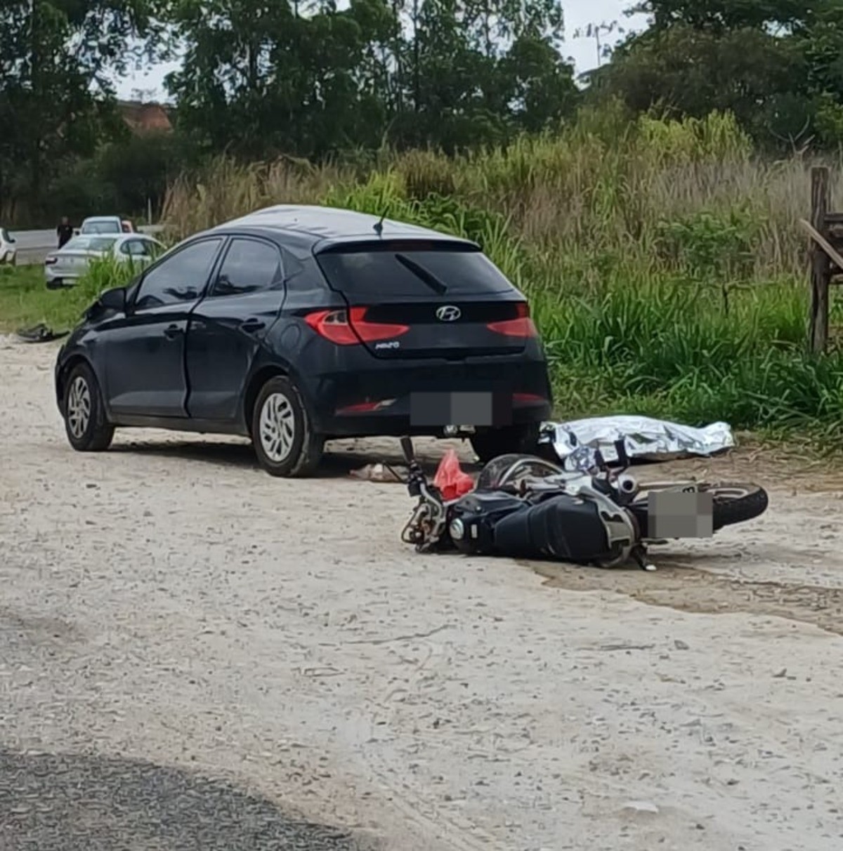 Motociclista morre em acidente com carro na BR-265