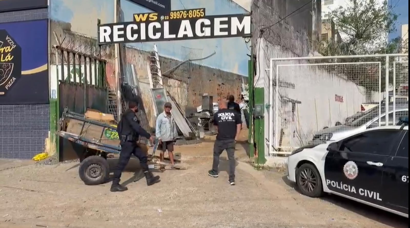 Operação mira comércio irregular de cobre e metais na região central de Campos