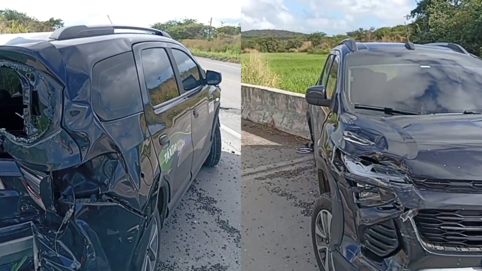 Caminhoneiro mata duas pessoas em três acidentes seguidos em estrada no Ceará