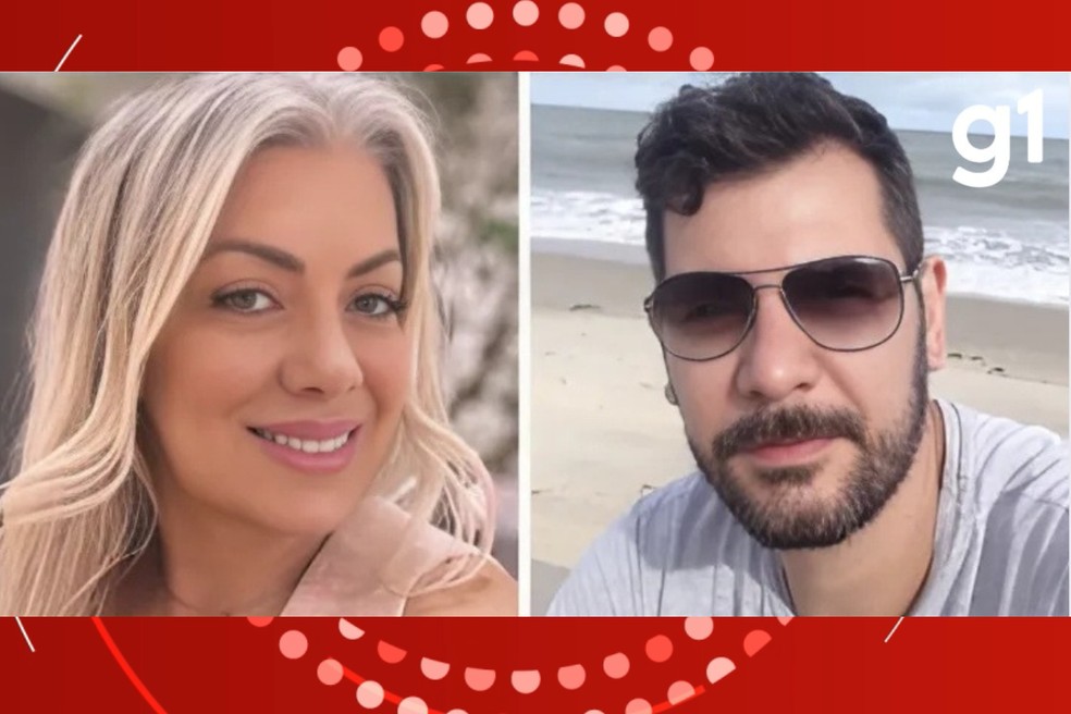 Casal de empresários Márcio Júnior Alves do Nascimento e Eliza Severino Da Silva são investigados por golpes contra estudantes de MT — Foto: Reprodução