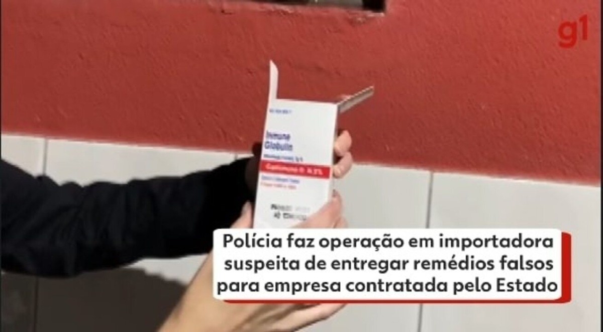 Polícia faz operação em importadora suspeita de entregar remédios falsos para empresa contratada pela Secretaria de Saúde do Paraná