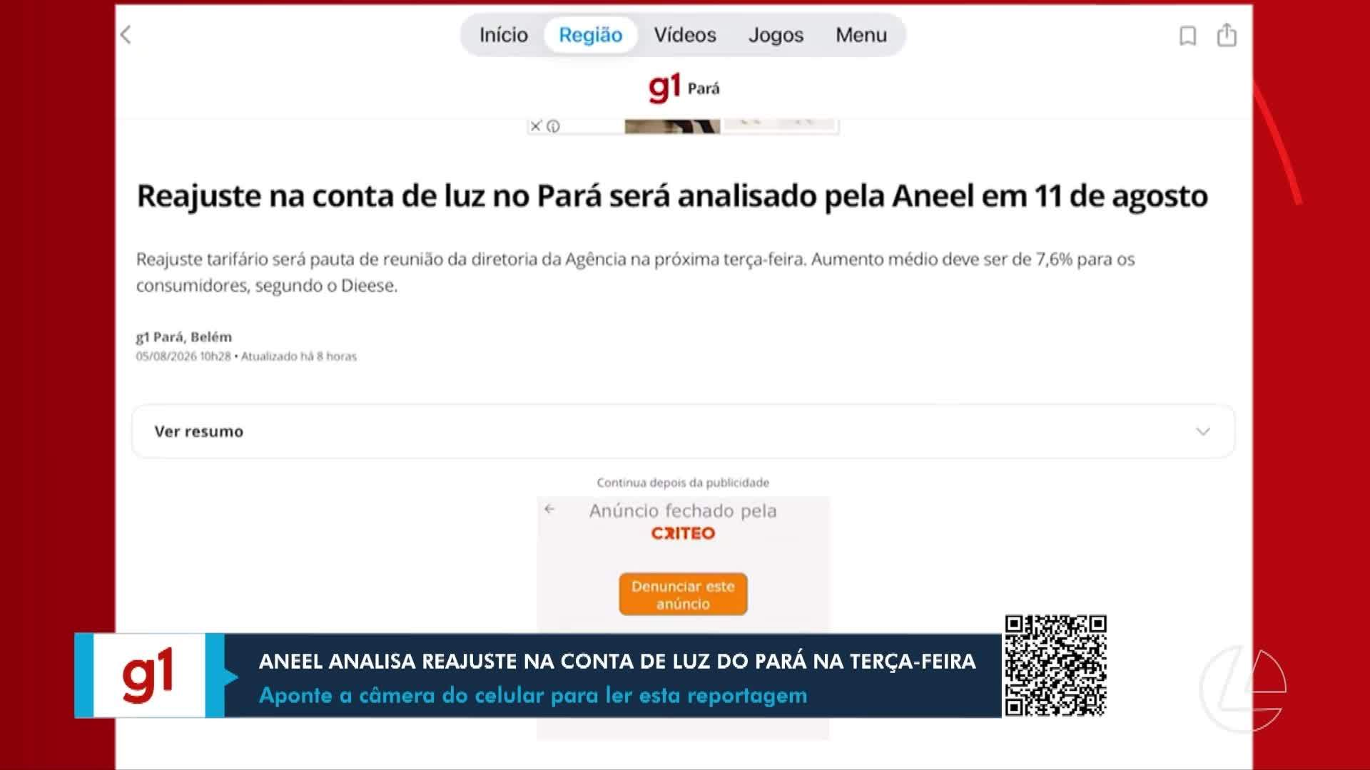 VÍDEOS: JL2 de quarta-feira, 5 de agosto de 2026