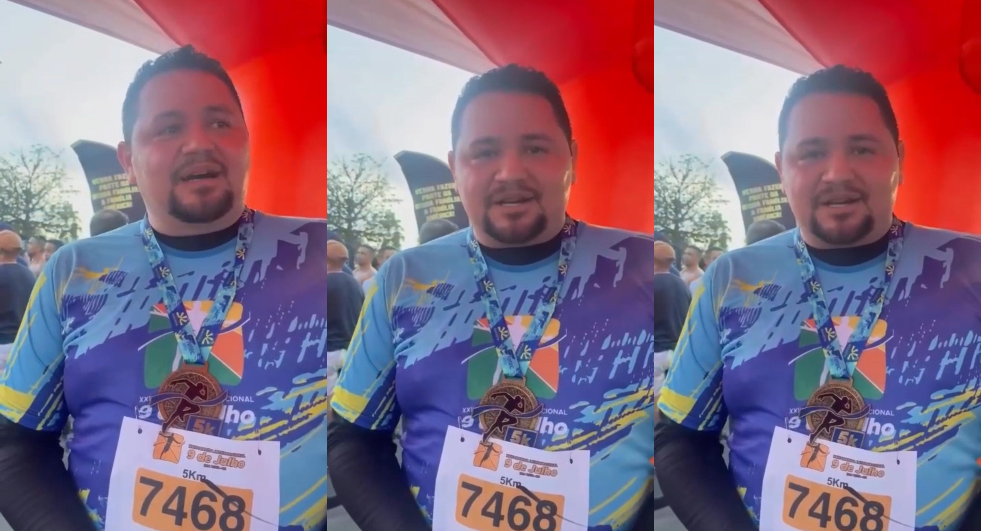 Corredor tem mal súbito e morre ao finalizar Corrida 9 de Julho, em Boa Vista