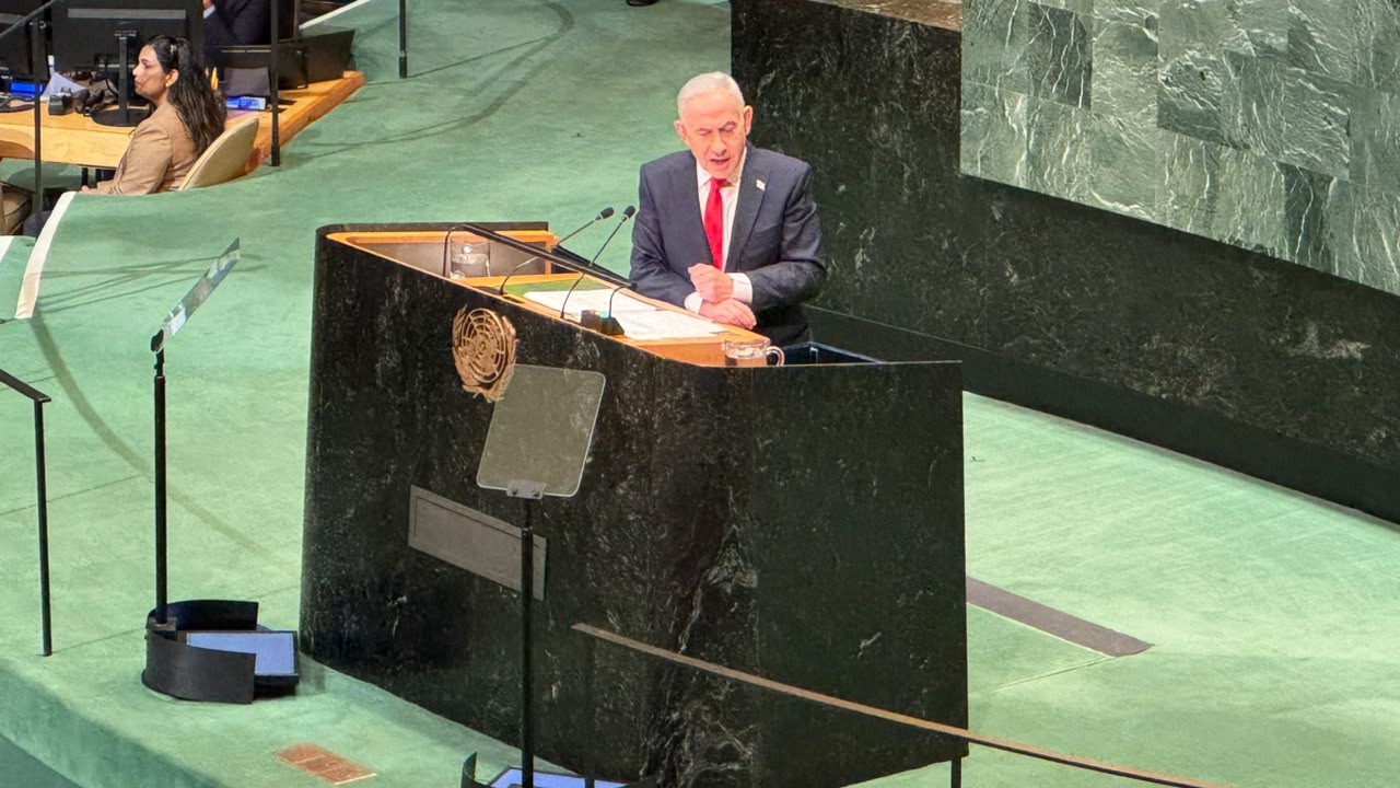 Comitivas deixam plenário da ONU antes do discurso de Netanyahu, premiê de Israel