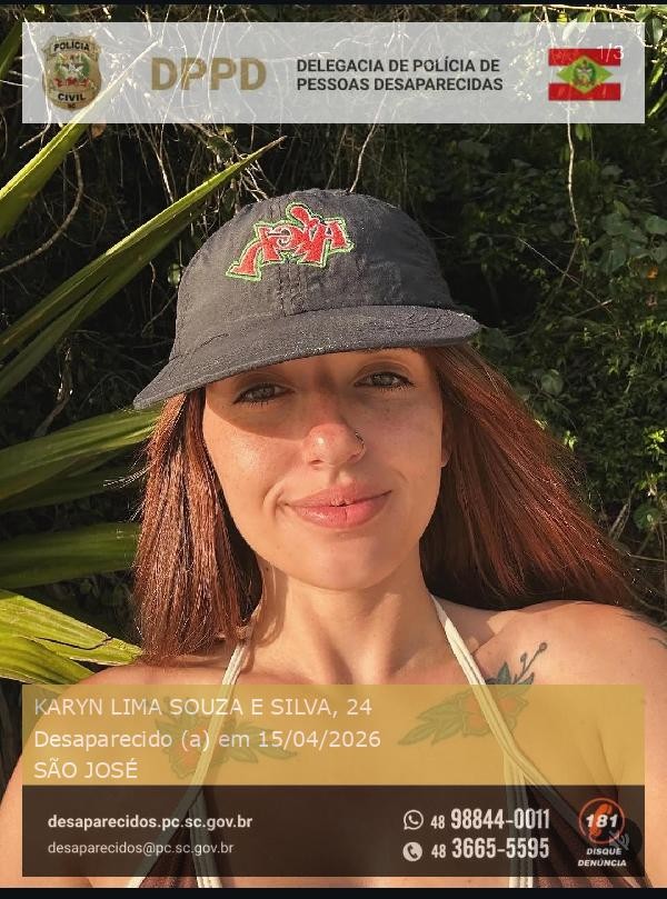 Mulher que sumiu ao entrar em carro de aplicativo em SC é suspeita de desviar R$ 40 mil de escola