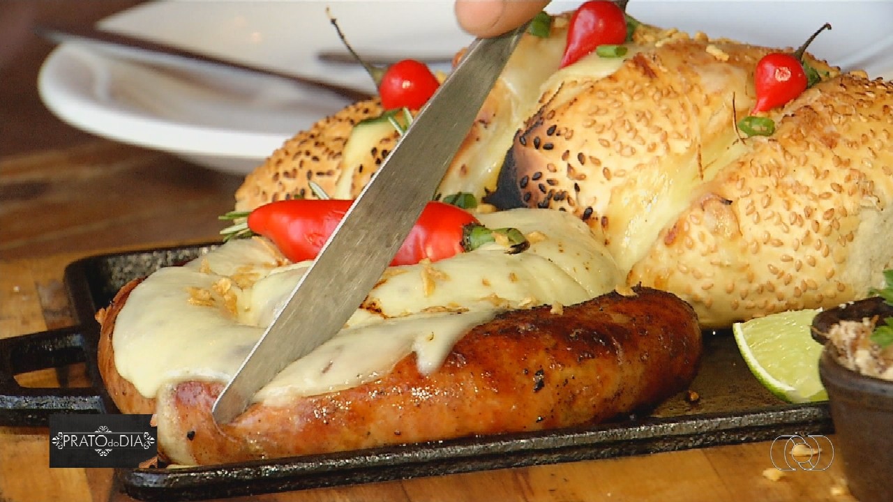 Choripan desconstruído: Prato do Dia ensina receita de petisco que leva linguiça artesanal e pasta de alho
