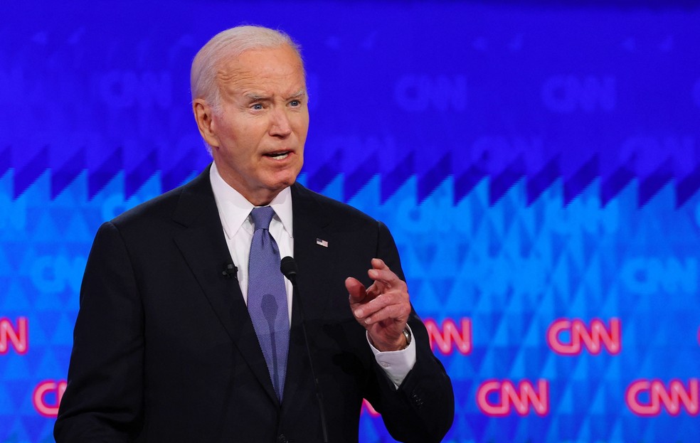 Elei&ccedil;&otilde;es nos EUA 2024: cresce press&atilde;o para Biden desistir da disputa |  Elei&ccedil;&otilde;es nos EUA 2024 | G1