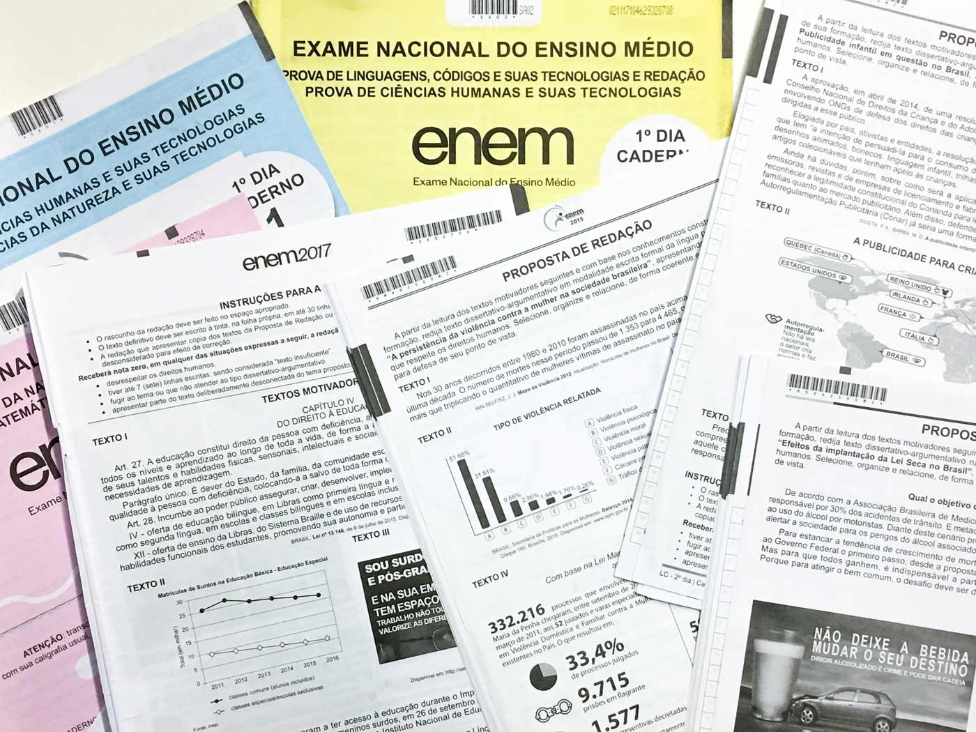 Quantos parágrafos tem uma redação do Enem? Relembre a estrutura
