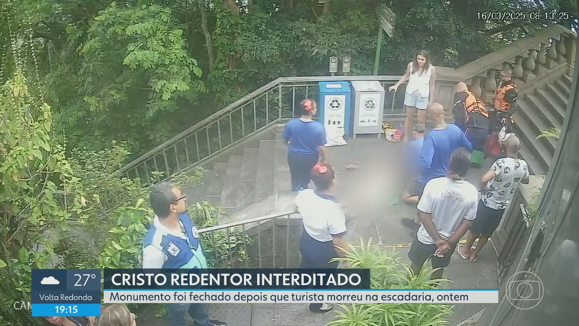 Profissional de saúde ligada a concessionária chegou a local da morte de turista no Cristo após o Samu; santuário é reaberto