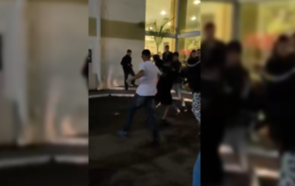 MP determina ações para conter tumultos em ‘rolezinhos’ em shopping de Marília — Foto: Reprodução