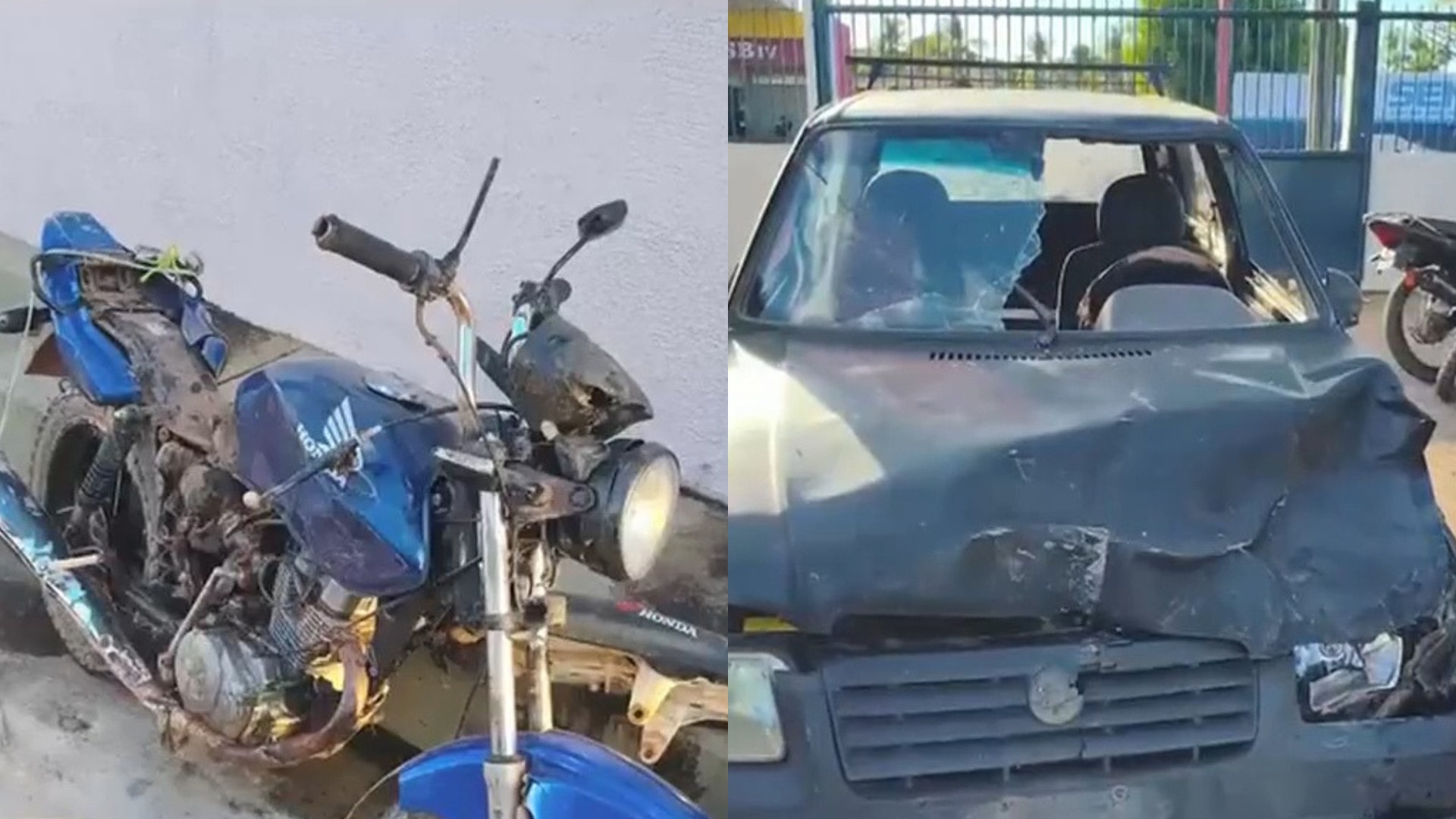 Motociclista morre após fazer conversão irregular e colidir com carro em Coelho Neto