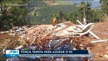 Tocantinenses se mobilizam para arrecadar doações para ajudar o Rio Grande do Sul