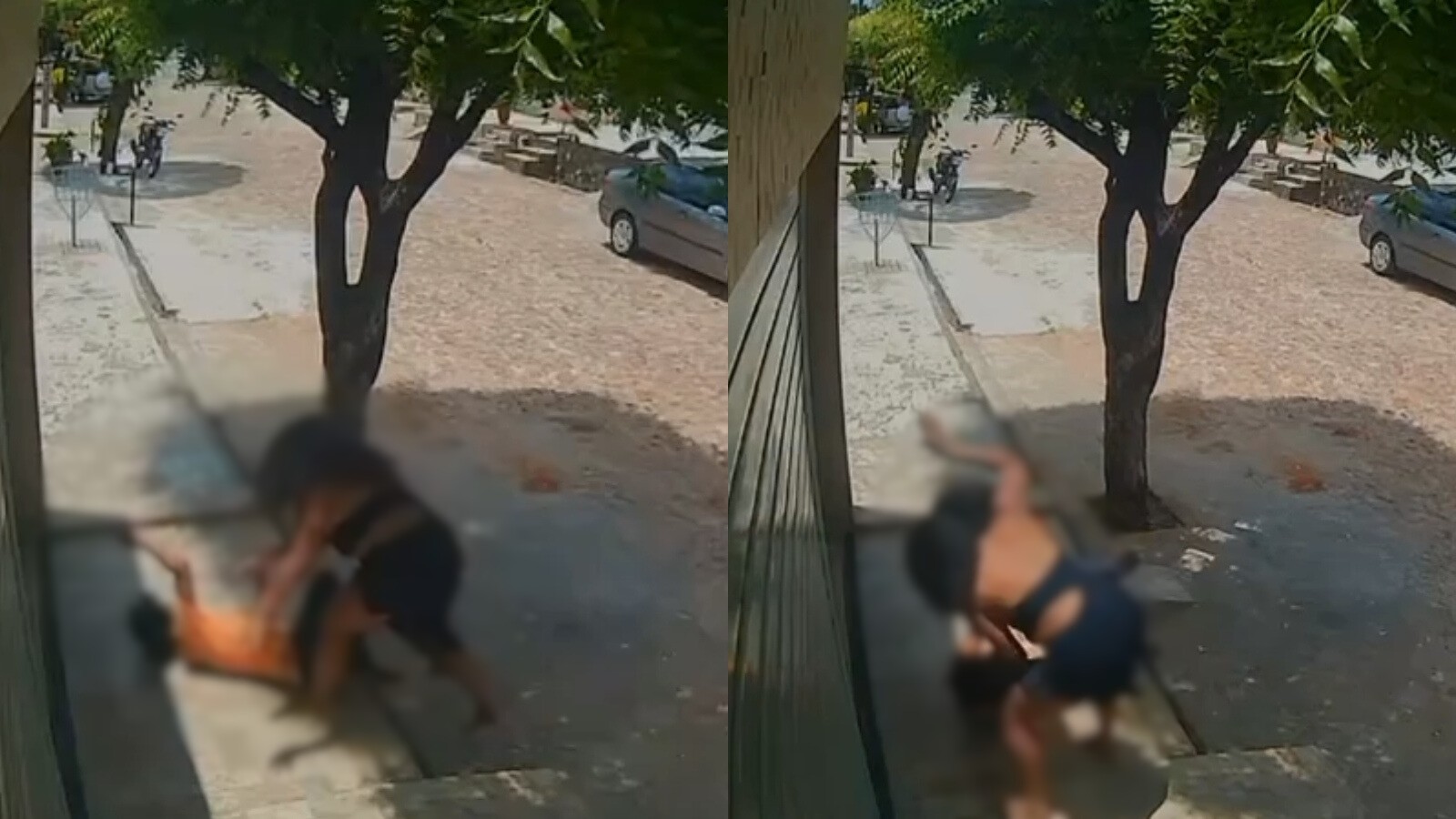 Mulher agride a própria mãe no Ceará; imagem é forte