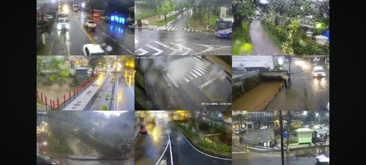 Acesso público às câmeras de monitoramento fica fora do ar em Petrópolis