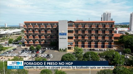 Foragido por roubo é preso em hospital após ser esfaqueado