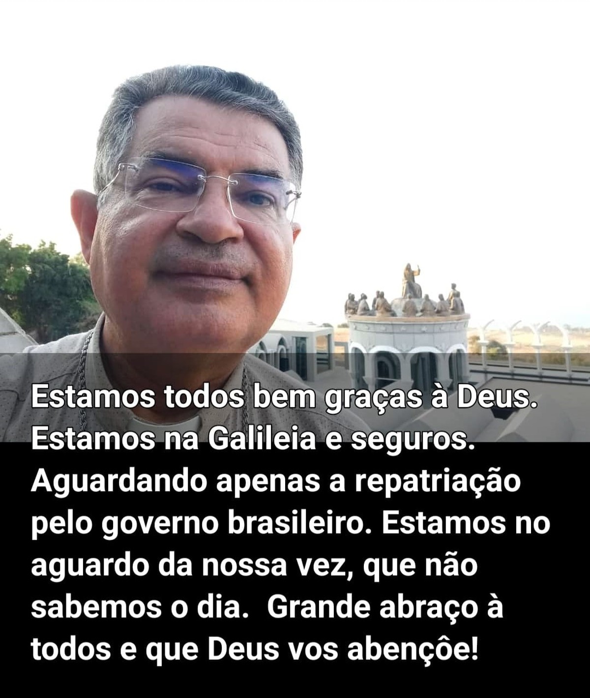 Peregrinos de Salesópolis que estão em Israel devem retornar ao Brasil  nesta sexta-feira | Mogi das Cruzes e Suzano | G1