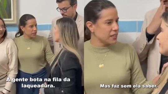 Saiba quem são pessoas com Raquel Lyra em vídeo sobre laqueadura