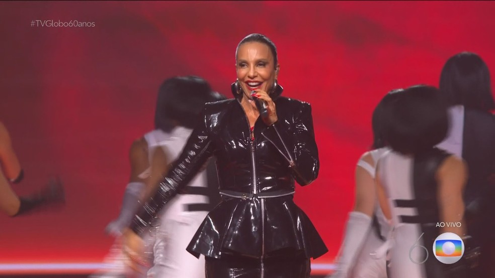 Ivete Sangalo - 60 anos da Globo — Foto: Reprodução