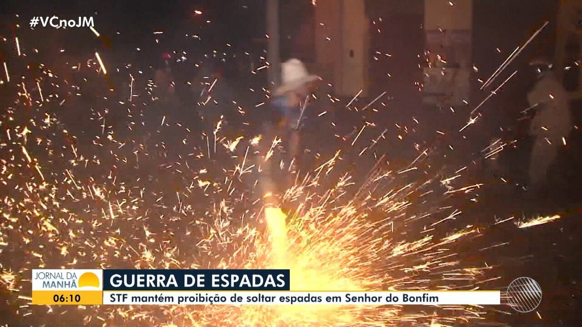 STF mantém decisão de liminar que proíbe guerra de espadas em Senhor do Bonfim, na Bahia São