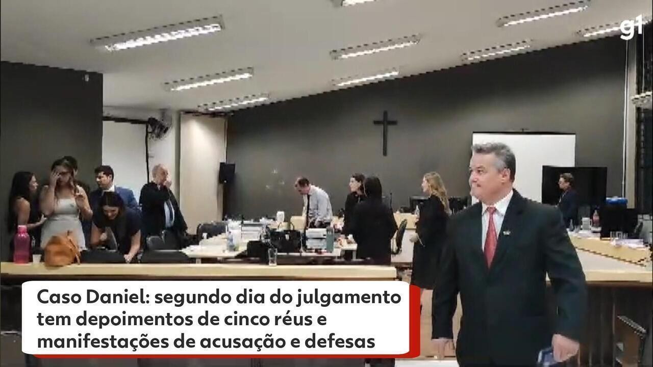 Caso Daniel: segundo dia do julgamento tem depoimentos de cinco réus e ...