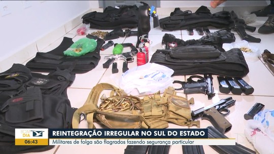 Militares de folga são flagrados em reintegração de posse irregular no MA; grupo será investigado por formação de milícia - Programa: Bom Dia Mirante 