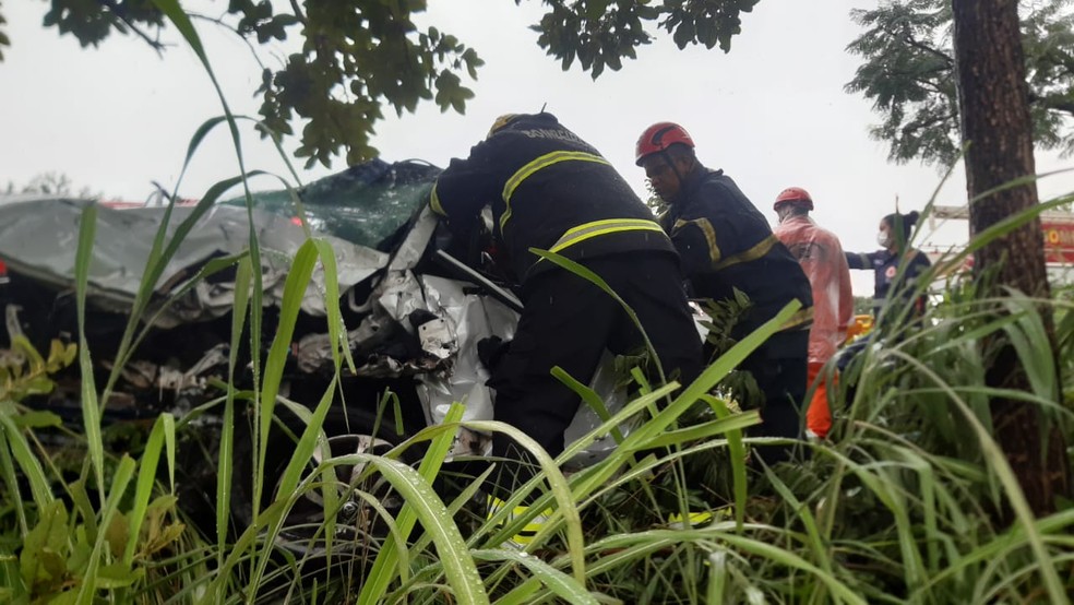 Idoso morreu em acidente na TO-080 — Foto: Reprodução/Corpo de Bombeiros