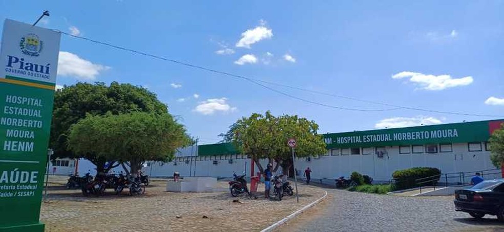 Hospital Estadual Norberto Moura, em Elesbão Veloso (PI) — Foto: Sesapi