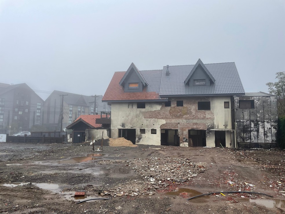 Local do acidente em Gramado seis meses depois