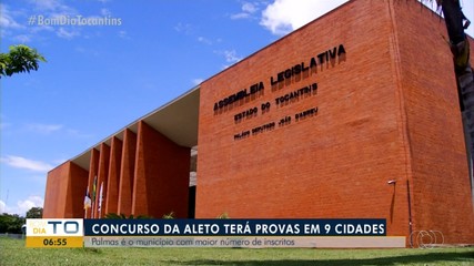 Palmas concentra o maior número de inscritos no concurso da Assembleia Legislativa