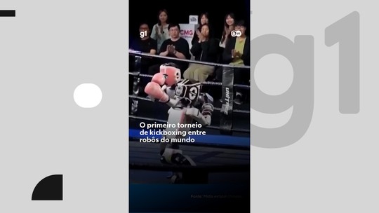 Primeiro torneio de luta entre robôs do mundo acontece na China; veja vídeo - Evento busca testar e refinar algoritmos e preparar robôs humanoides para cenários do mundo real.
