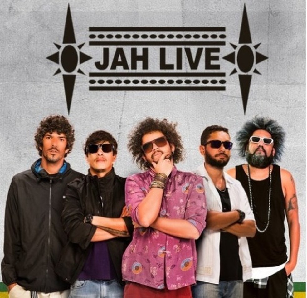 Grupo de reggae Jah Live — Foto: Divulgação/Concha Acústica