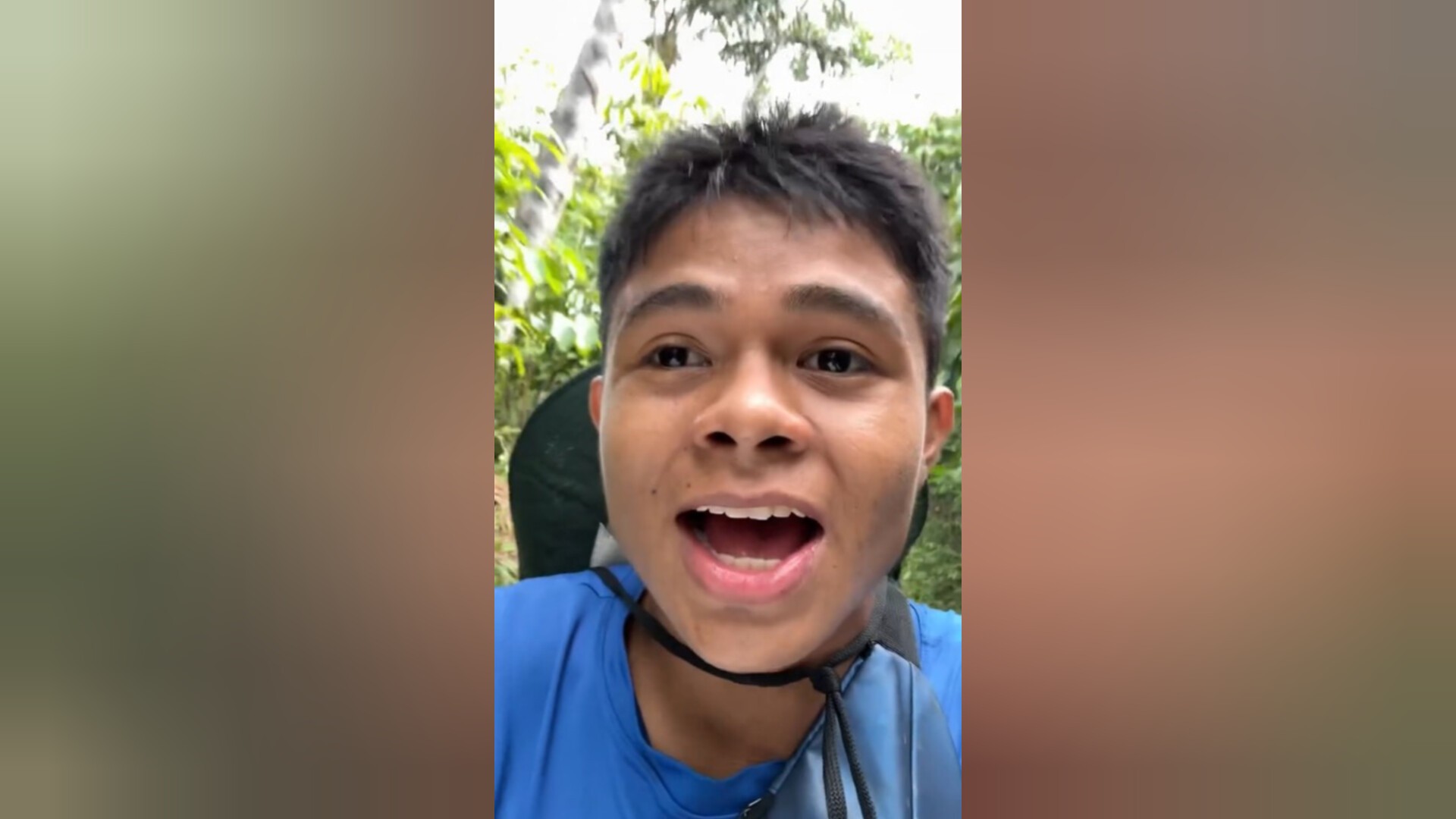 ‘Cantando e pedalando’: Vídeo de jovem de Terra Santa viraliza nas redes sociais