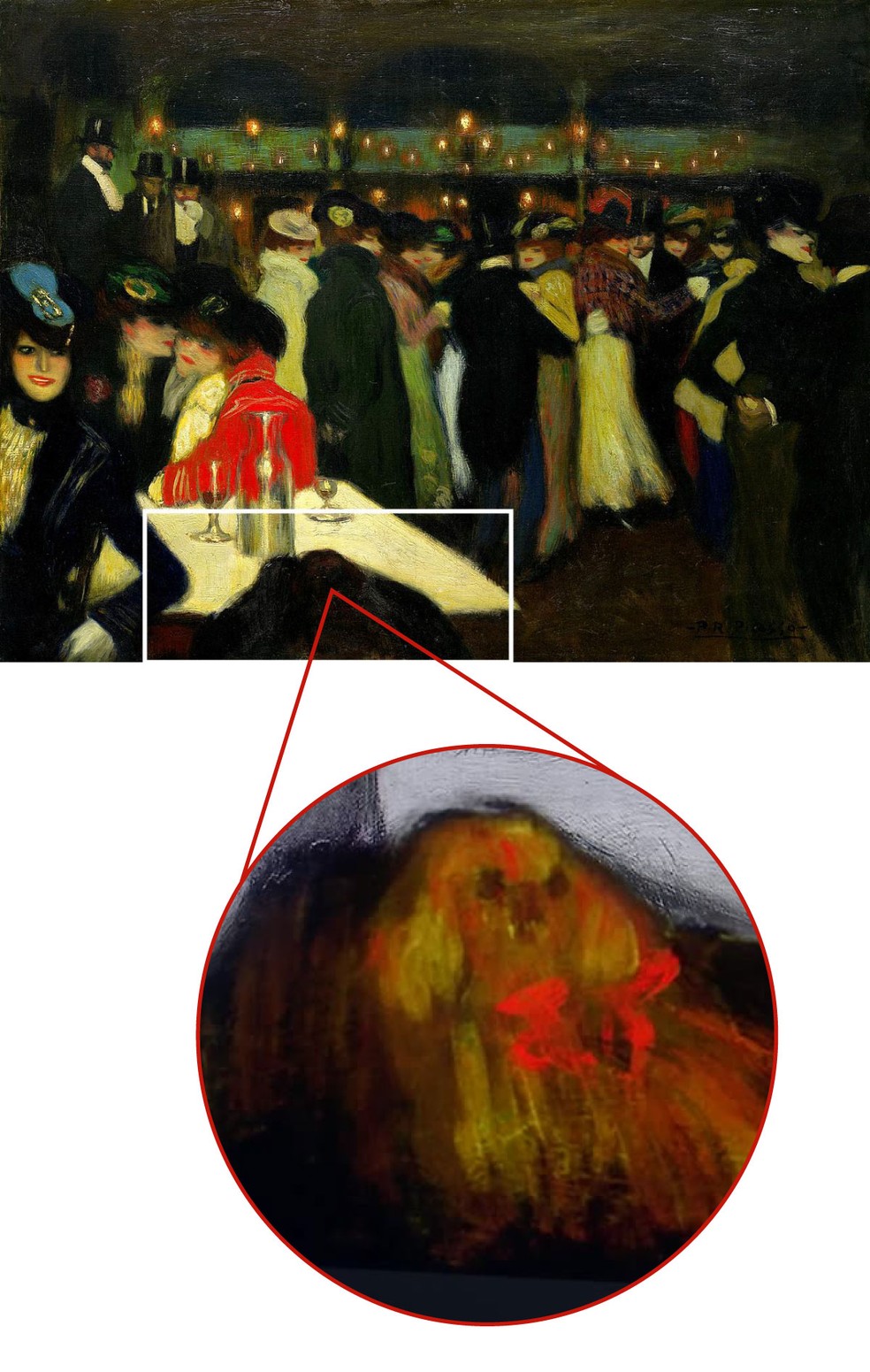 Após décadas exposta, obra famosa de Pablo Picasso tem cachorro escondido