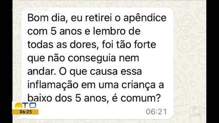 Bom Dia Responde tira dúvidas sobre apendicite